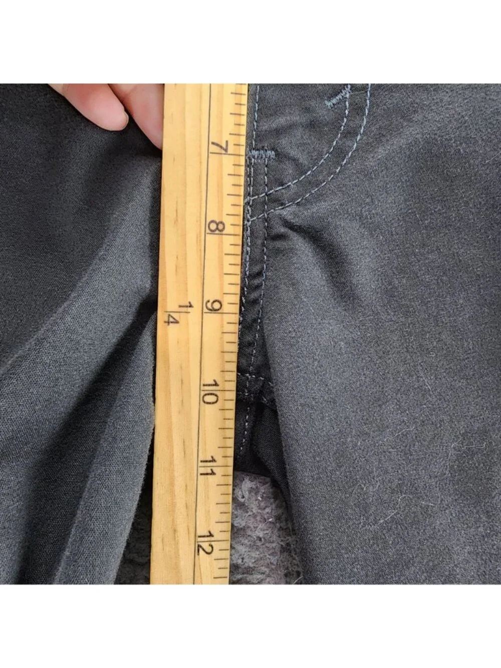 Levis Jeans Mens 34x32 511 Gray Stretch Denim Slim Fit Tapered Leg